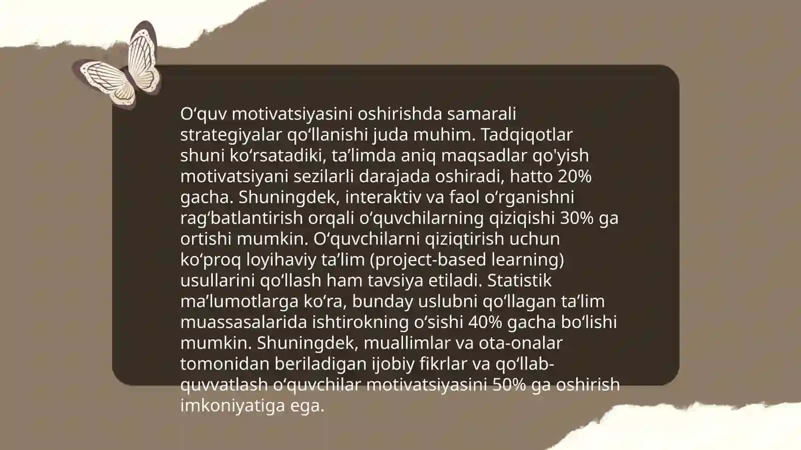 Ta'lim strategiyalari va usullari 4