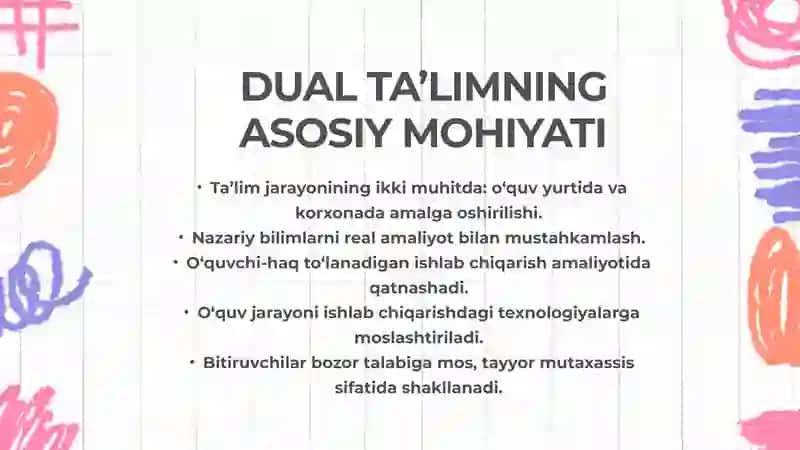 Professional ta’limga dual o‘qitish tizimi 4