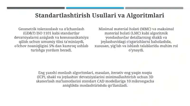 Nominal geometriya va haqiqiy geometriya 4