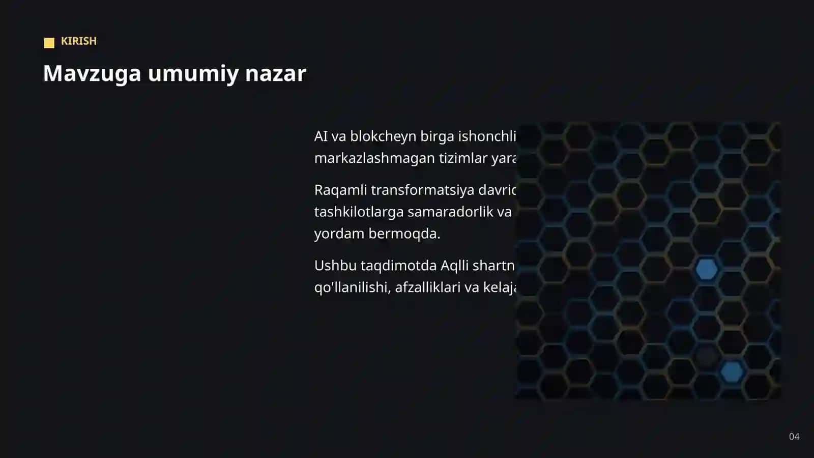 Aqlli shartnomalarni tahlil: imkoniyat va yechimlar 4