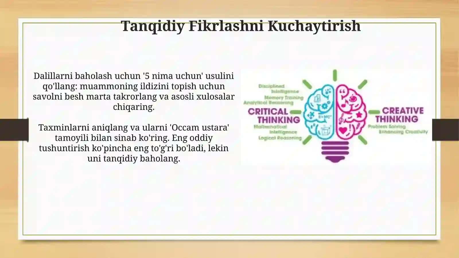 Akademik koʻnikmalarnirivojlantirishyoʻllari 4