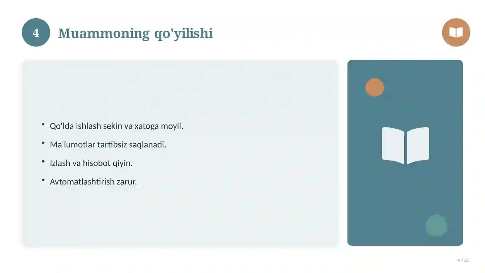 Veb-dasturlash: nazariy asoslari, tizimli yondashuvda 4