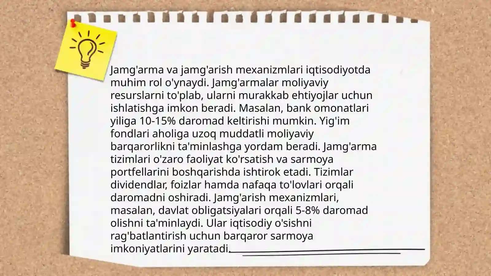 Iste'mol jamg'arishi turlari 4