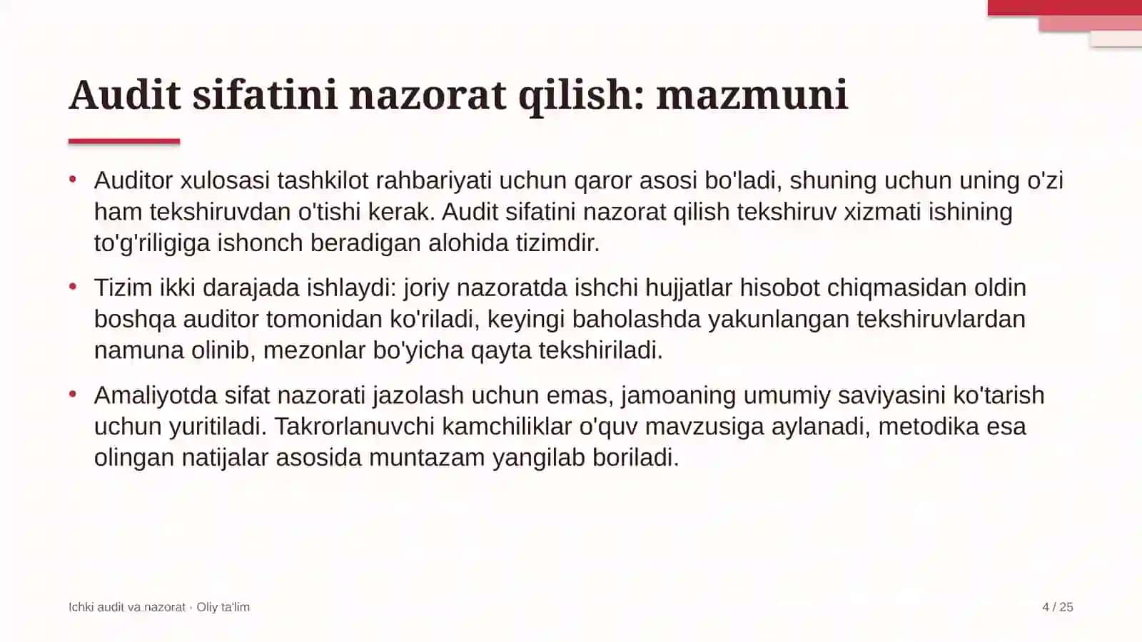 Erkin iqtisodiy zonalarda audit sifatini nazorat qilish 4