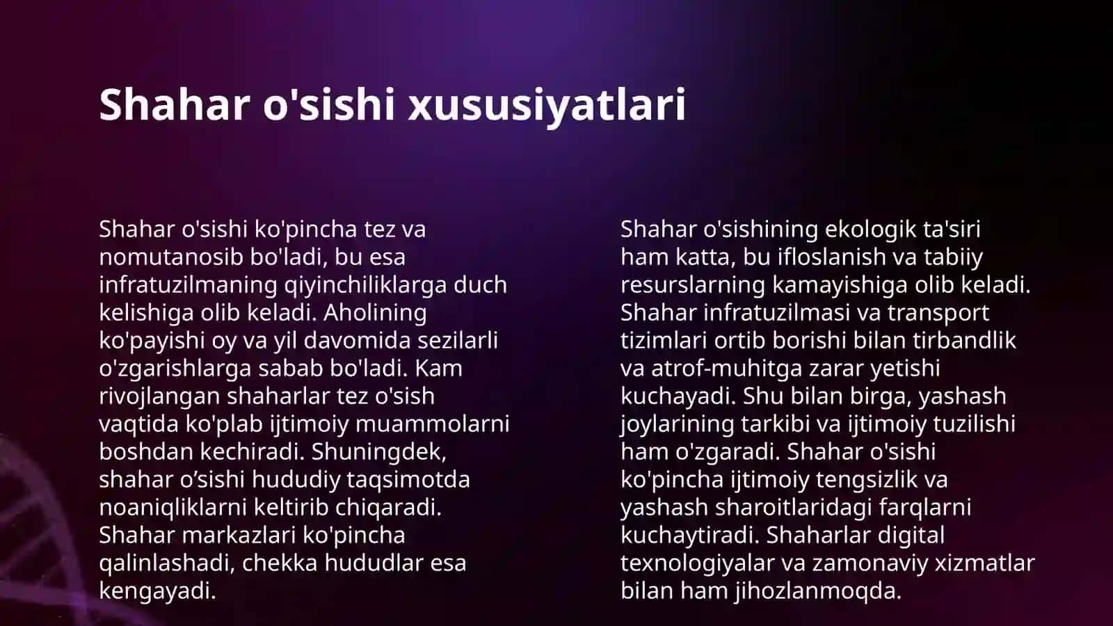 URBANIZATSIYA VA ATROF MUHIT 4