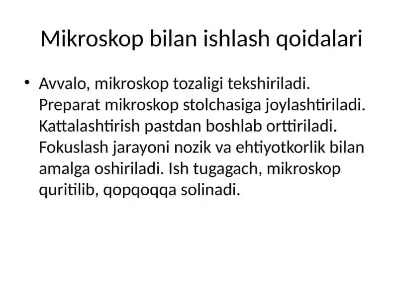 Mikroskop va uning kashfiyoti 4