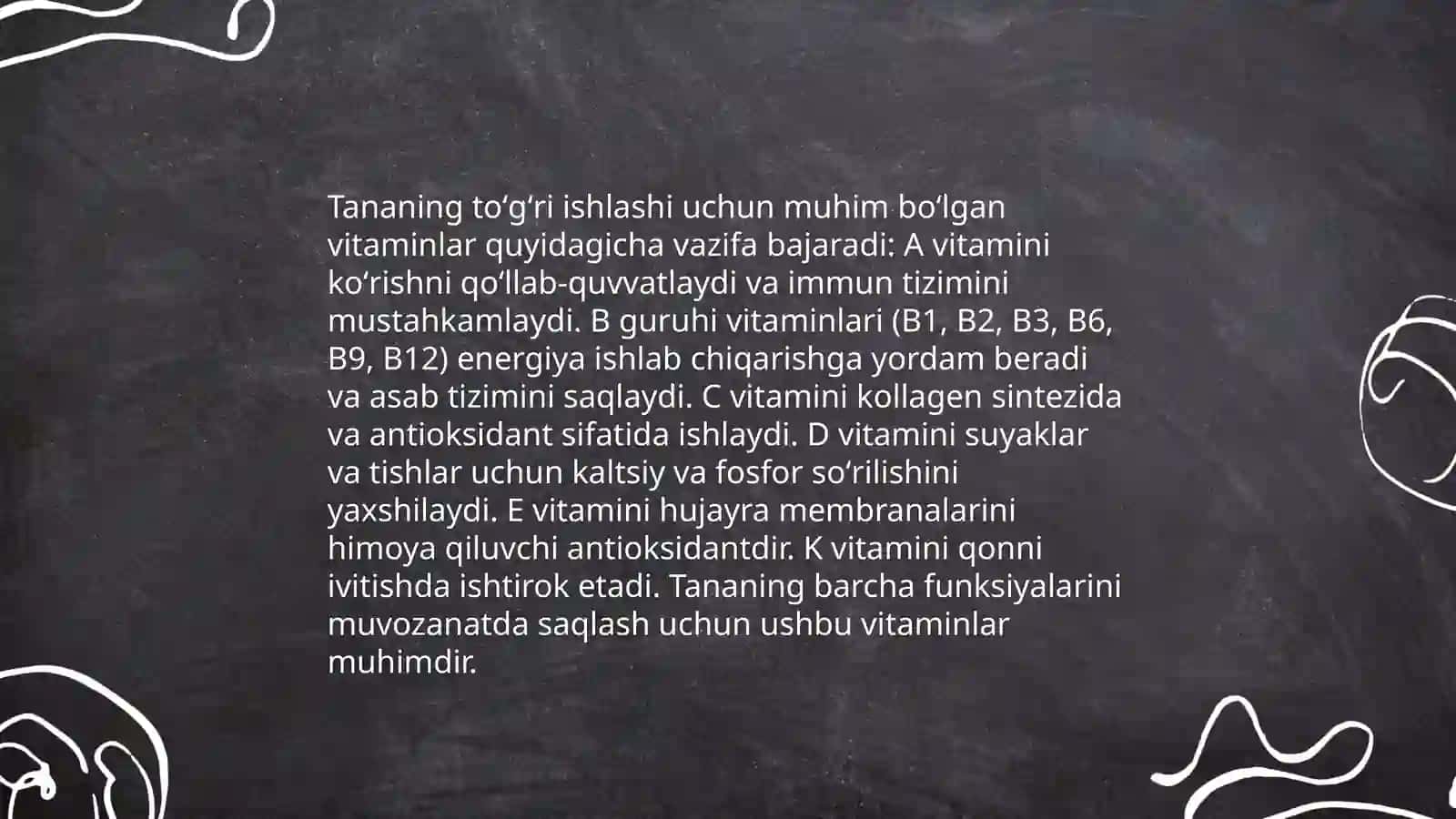 Avitaminov va gipovitaminozlar 4