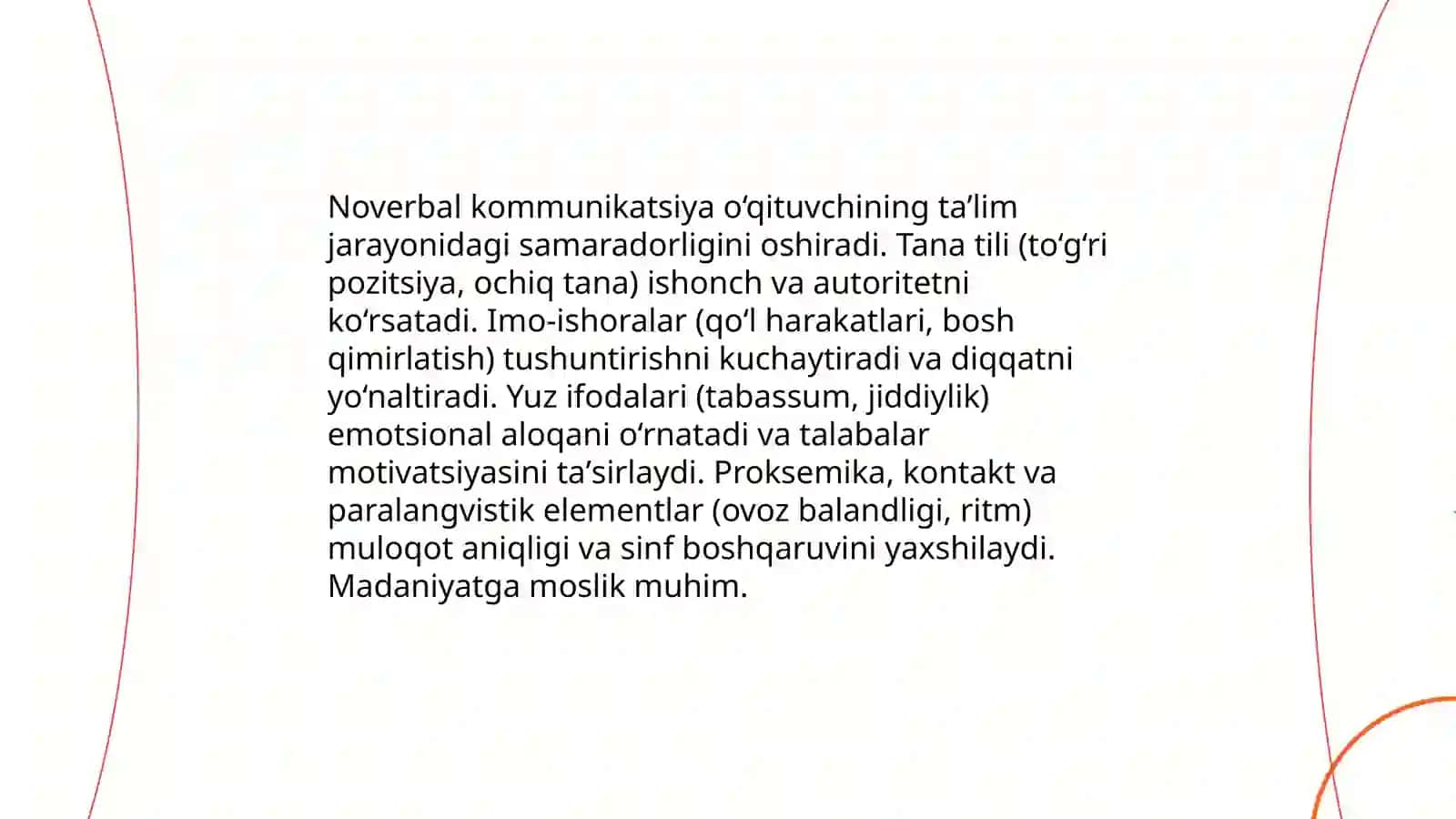 O‘qituvchining kommunikativ qobiliyati 4
