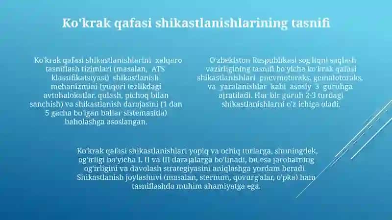 Ko‘krak qafasi a’zolari travmasi 4