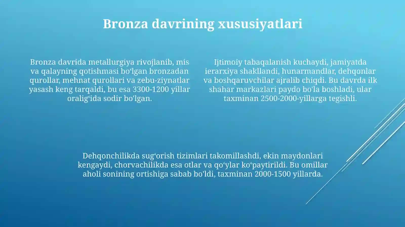 ÒrtaOsiyodabronzadavridagiiptidoiymanzilgohlarni 4