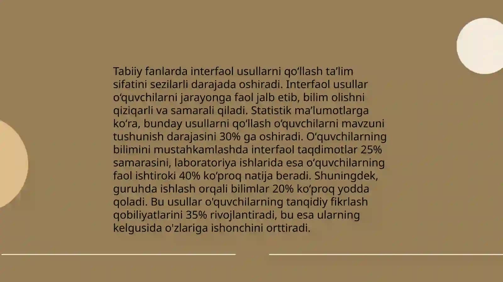 Interfaol metodlar umumiy tavsifi 4