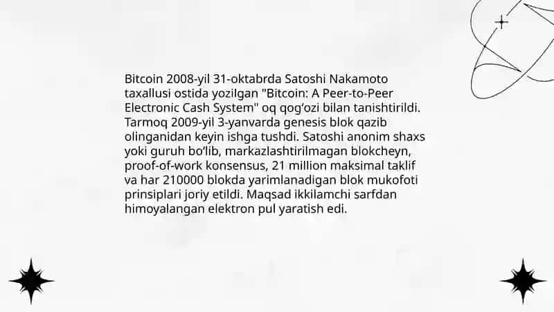 Kriptovalyutalar: tarixi va tasnifi 4