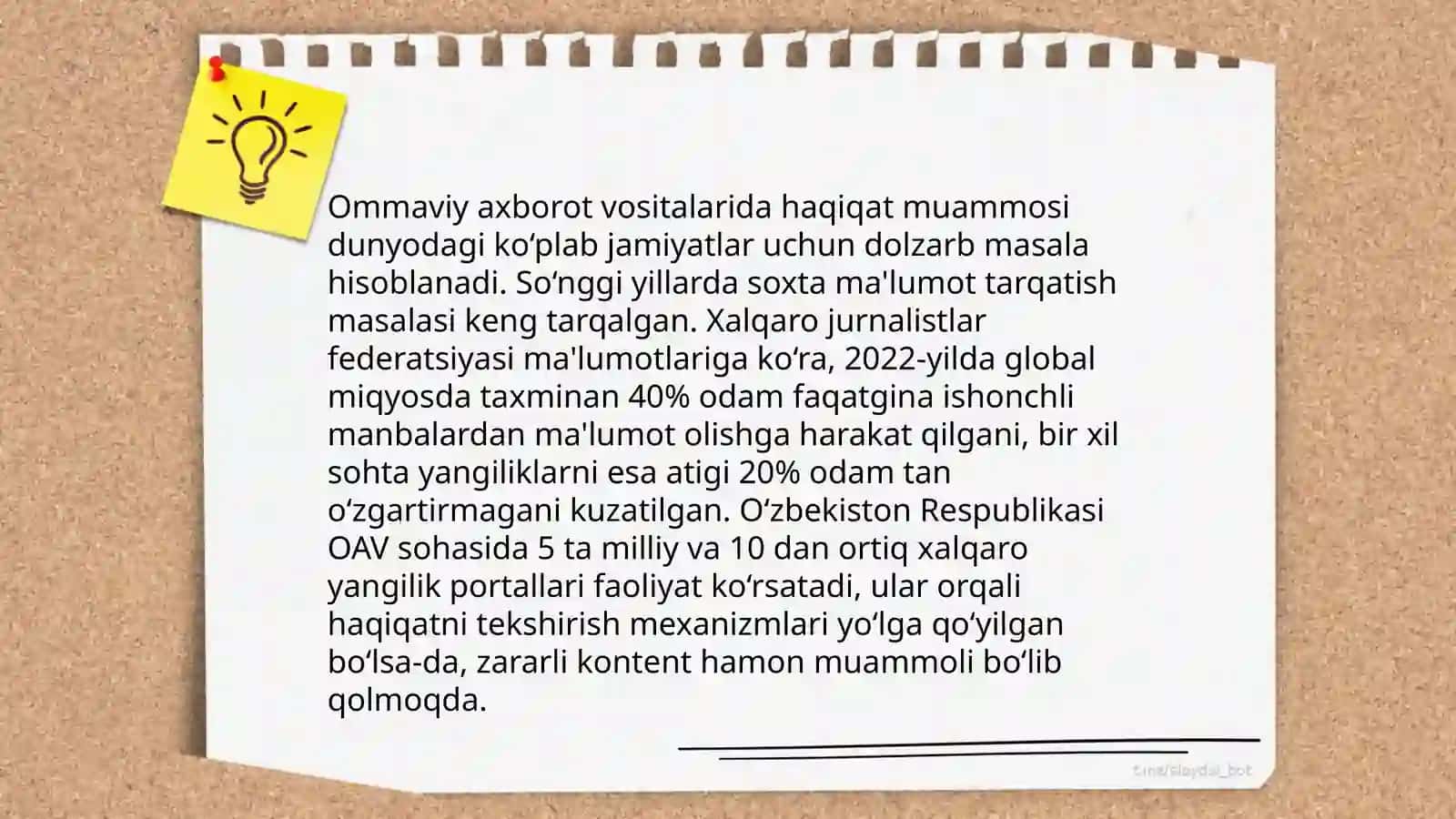 Media muhitda axloqiy tamoyillar 4
