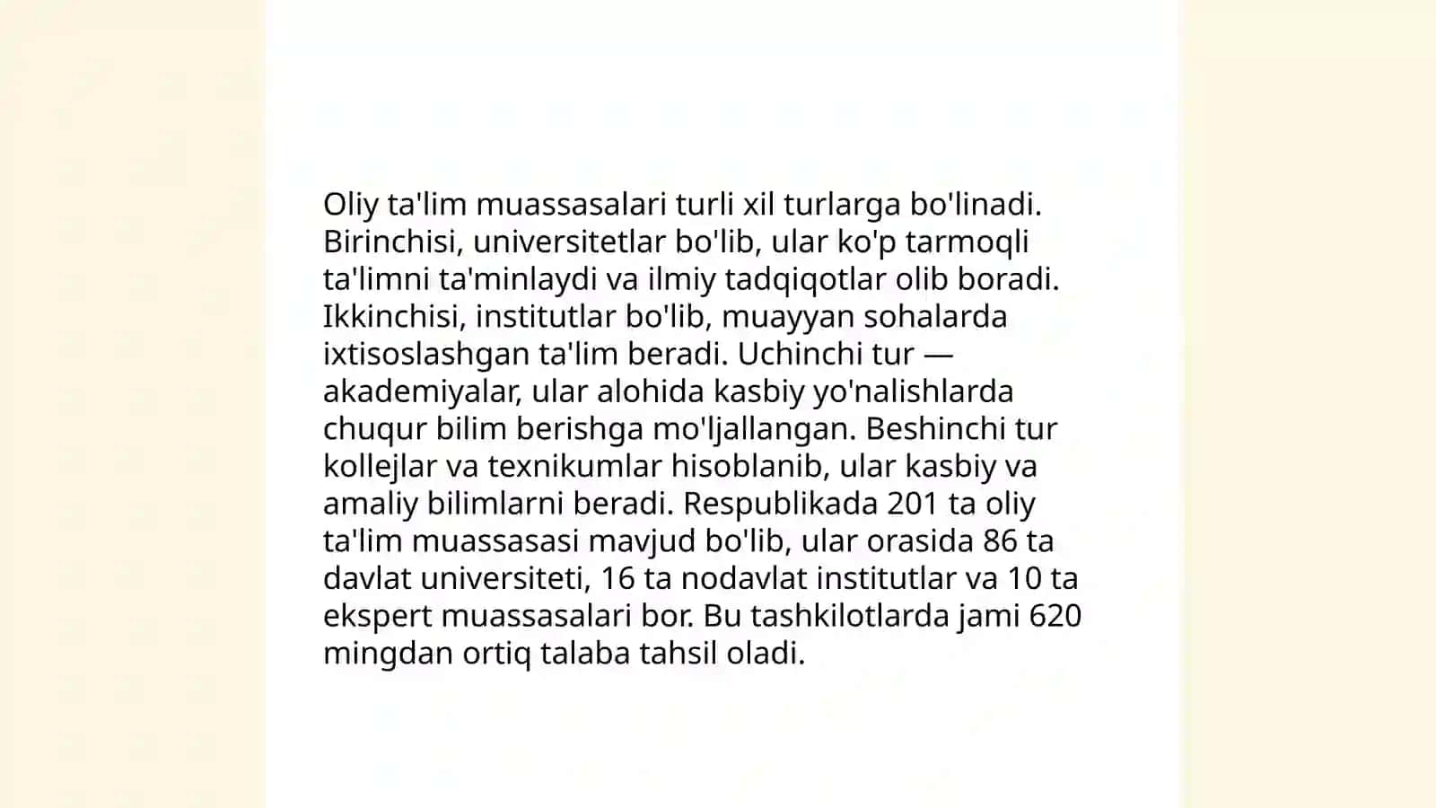 Oliy ta'lim tizimi tarixi 4