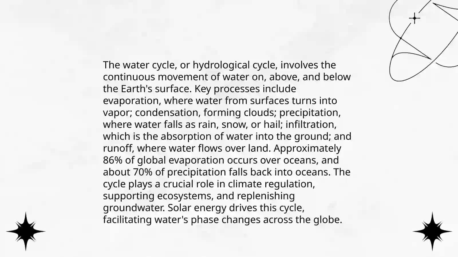 The process of photosynthesis 4