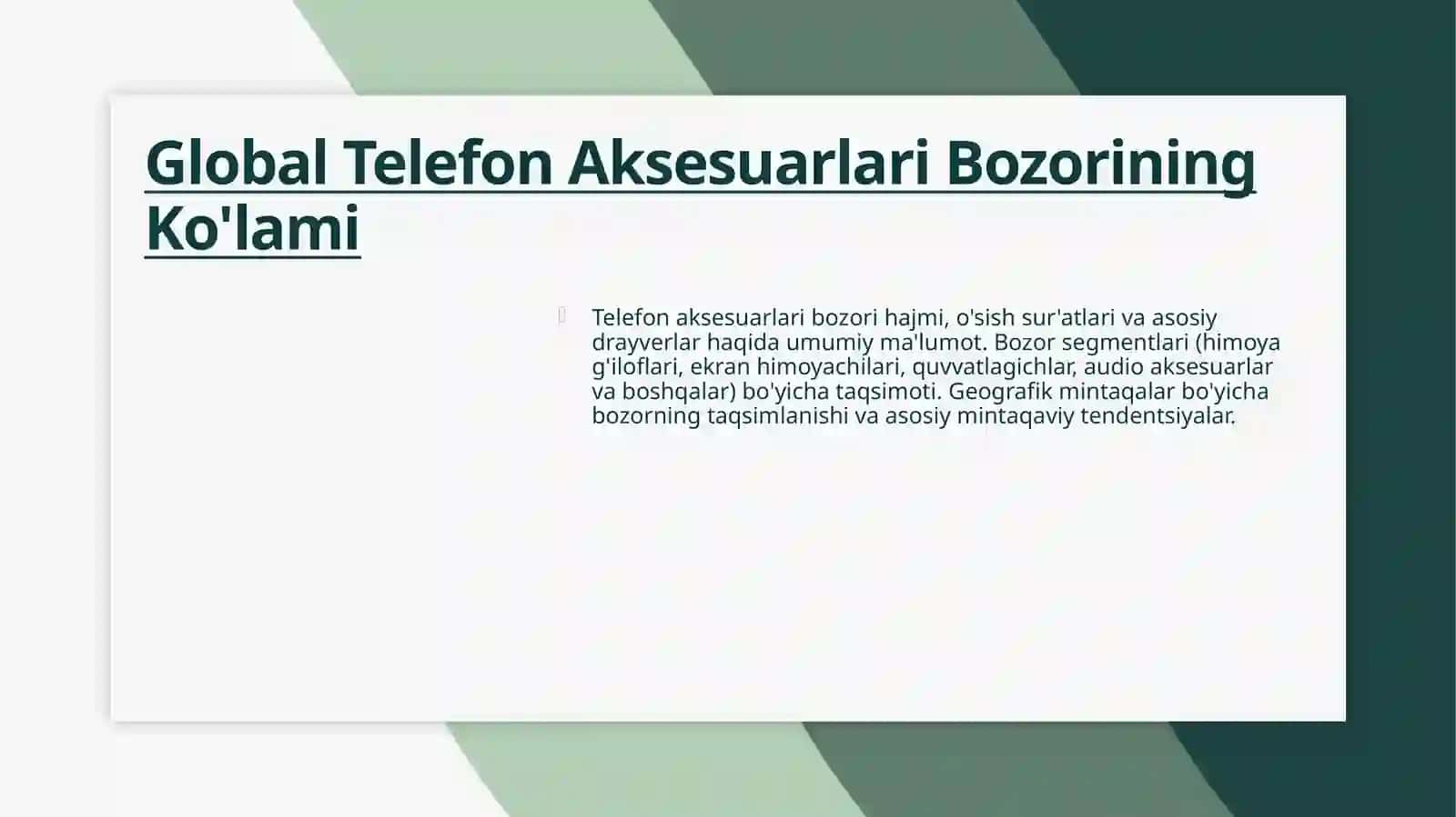 Telefonlar uchun aksesuar lar sotish 4