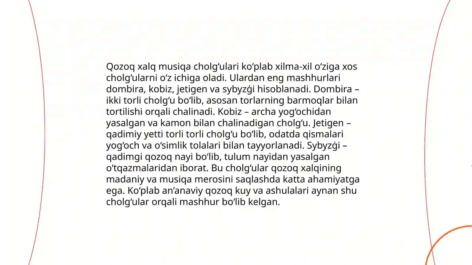 Qozoq xalq musiqa an’analari 4