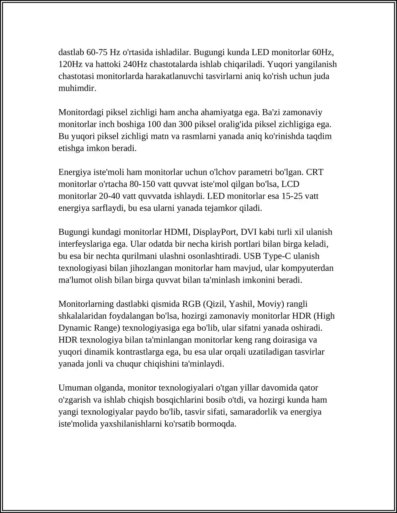 KOMPYUTERNING QOʻSHIMCHA QURILMALARI 4