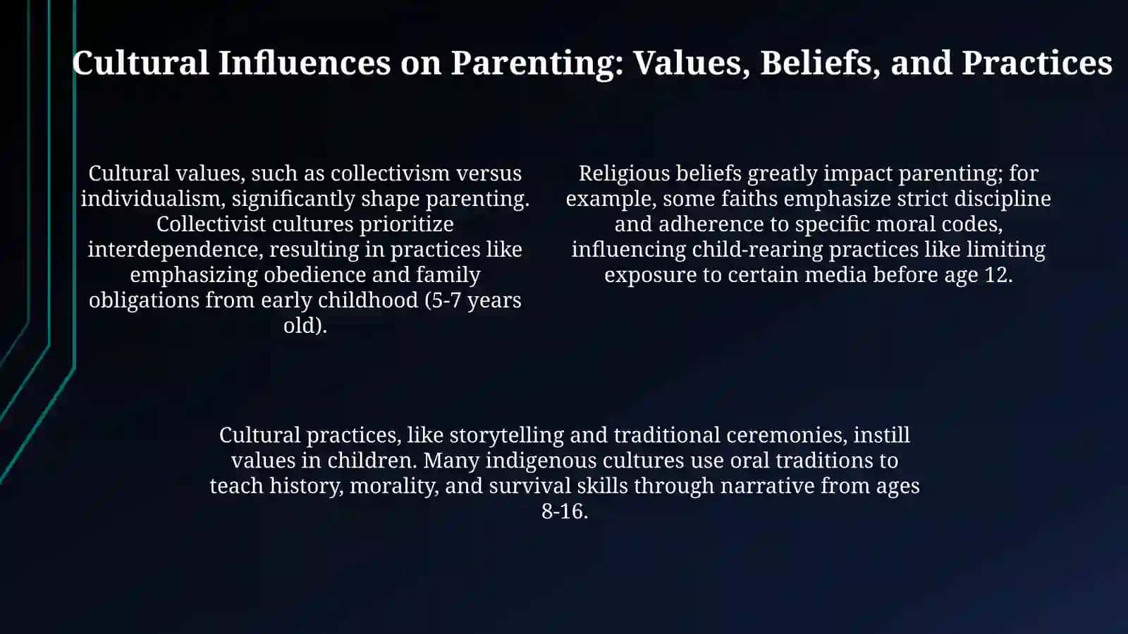 Presentation on Parenting Styles across Cultures 4