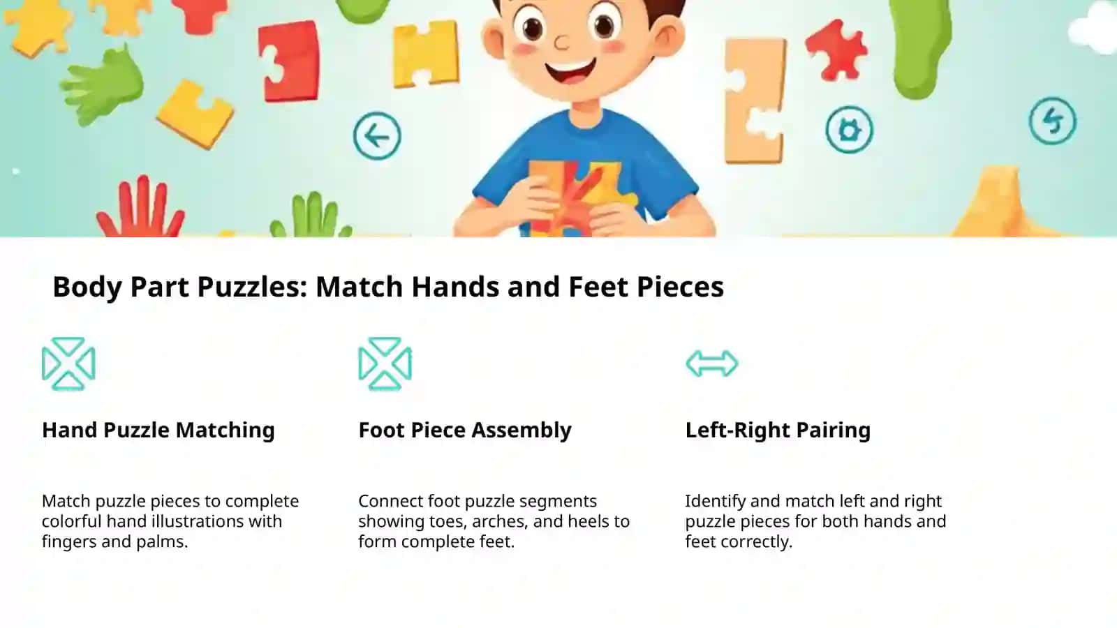 Fun Body Parts Learning Adventures 4