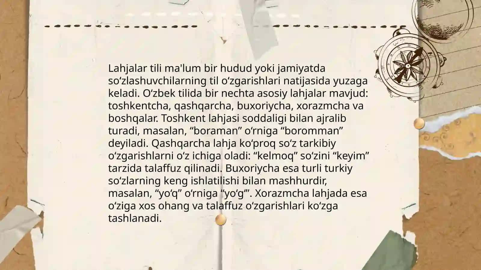 Bir-biriga yaqin lahjalar tizimi 4