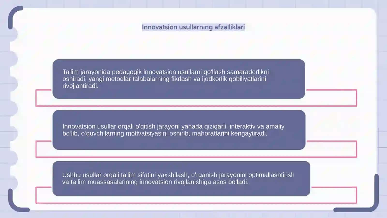 Ta'lim jarayonida pedagogik innovatsiyalar 4