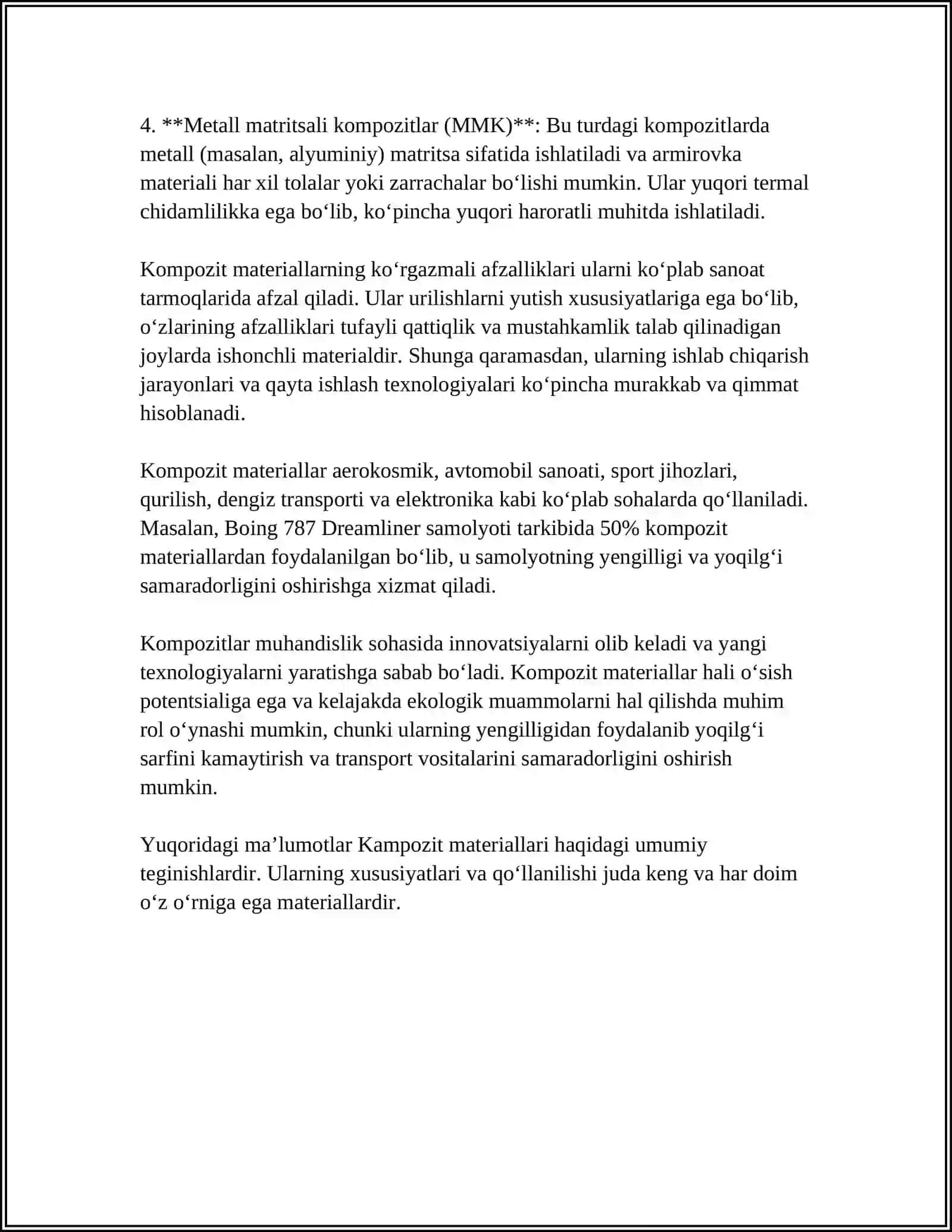KAMPOZIT PULOMBALAR HAQIDA TUSHUNCHALAR 4