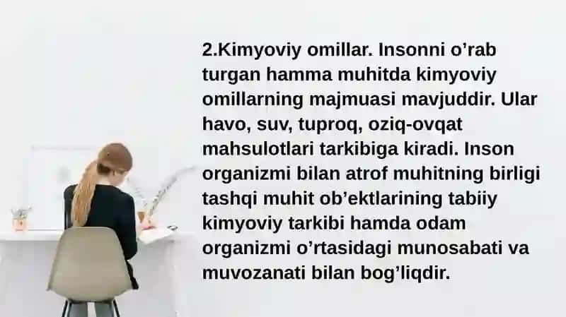 Atrof muhitning gigienik omillari 4