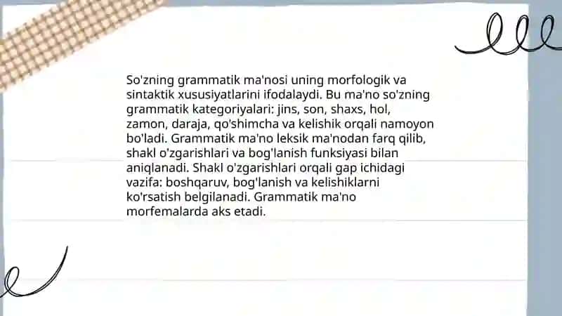 So'z va uning ma'nosi 4