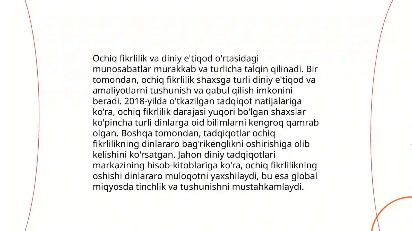 Din va hurfikrlilik 4