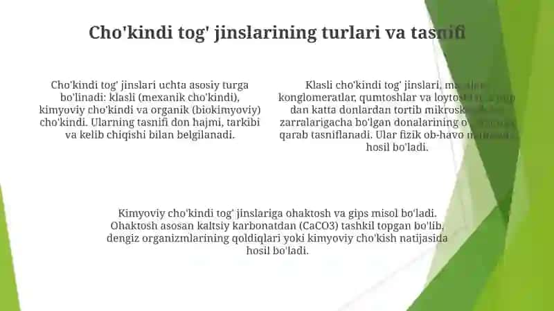 Cho'kindi tog' jinslari 4