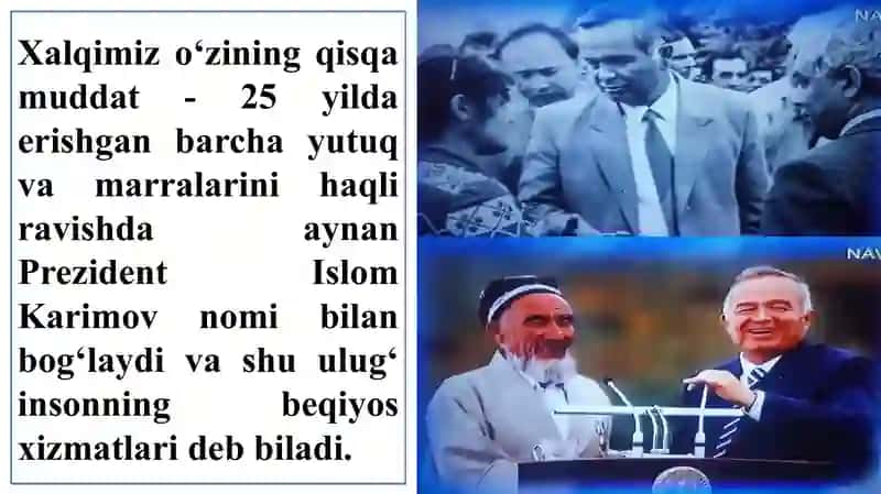 O’zbekiston Respublikasi birinchi prezidenti Islom Karimov hayoti 4