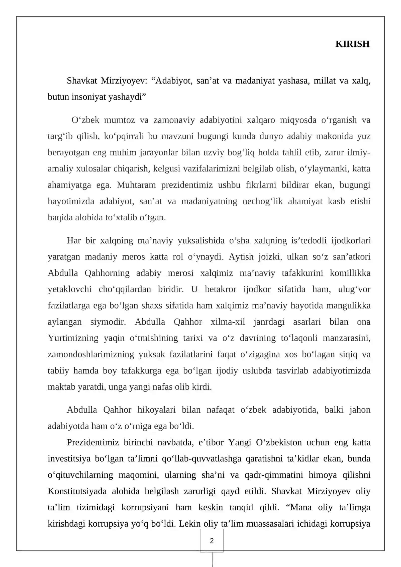 Abdulla Qahhor satirik hikoyalar ustasi 4