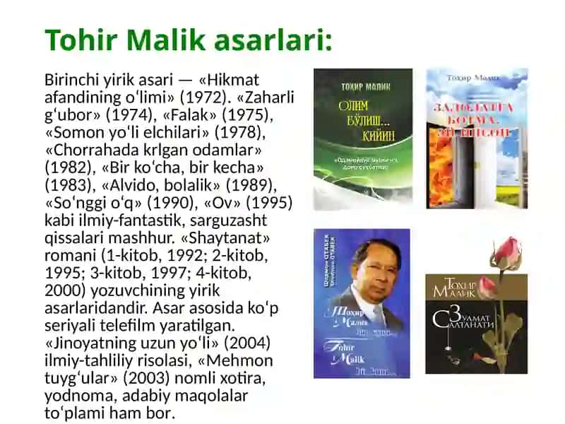 Badiiy adabiyot taqdimoti 4