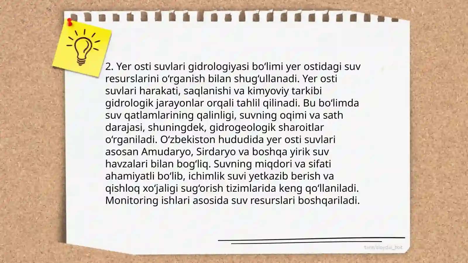 Yer osti suvlari 4