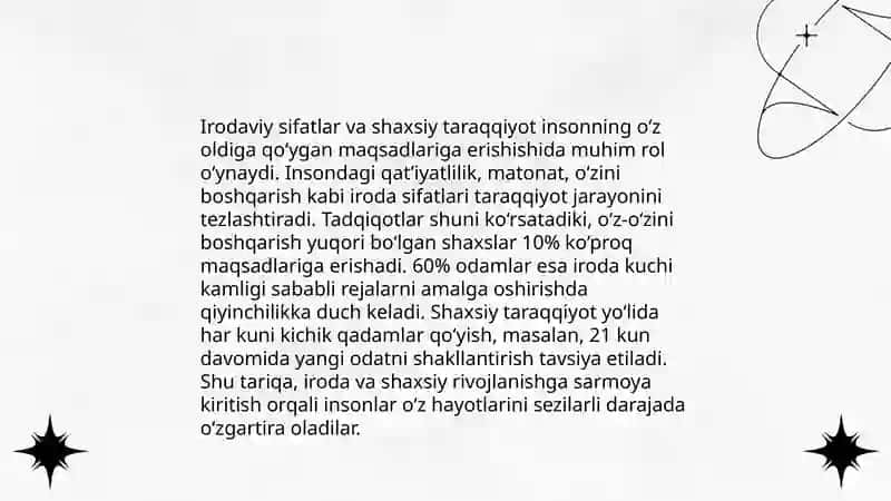 Shaxsning irodaviy sifatlari 4
