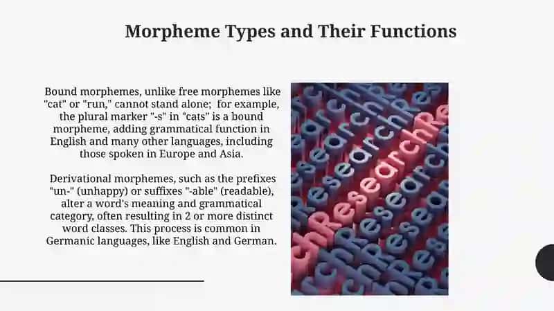 Morpheme and its Types 4