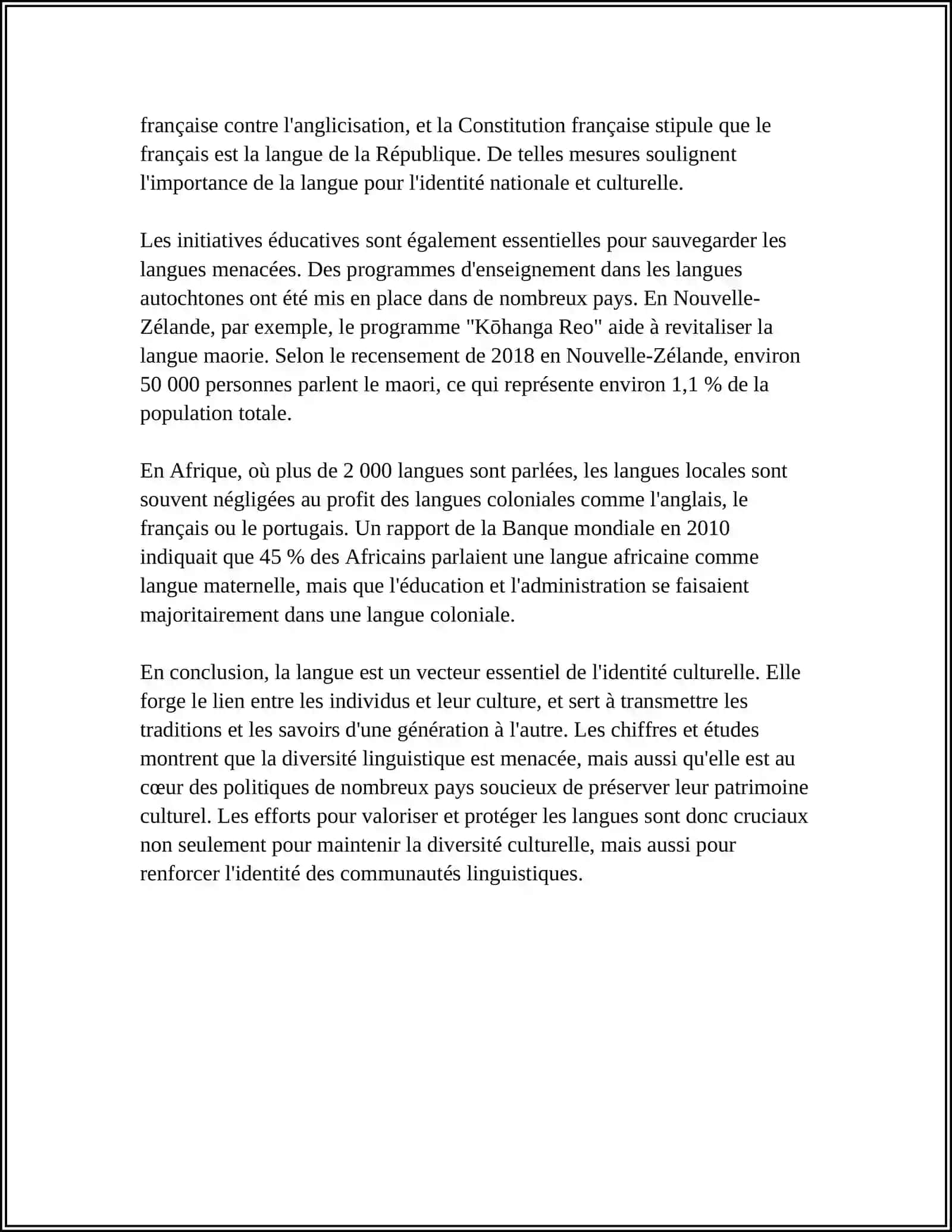 LE LIEN ENTRE LANGUE ET CULTURE 4