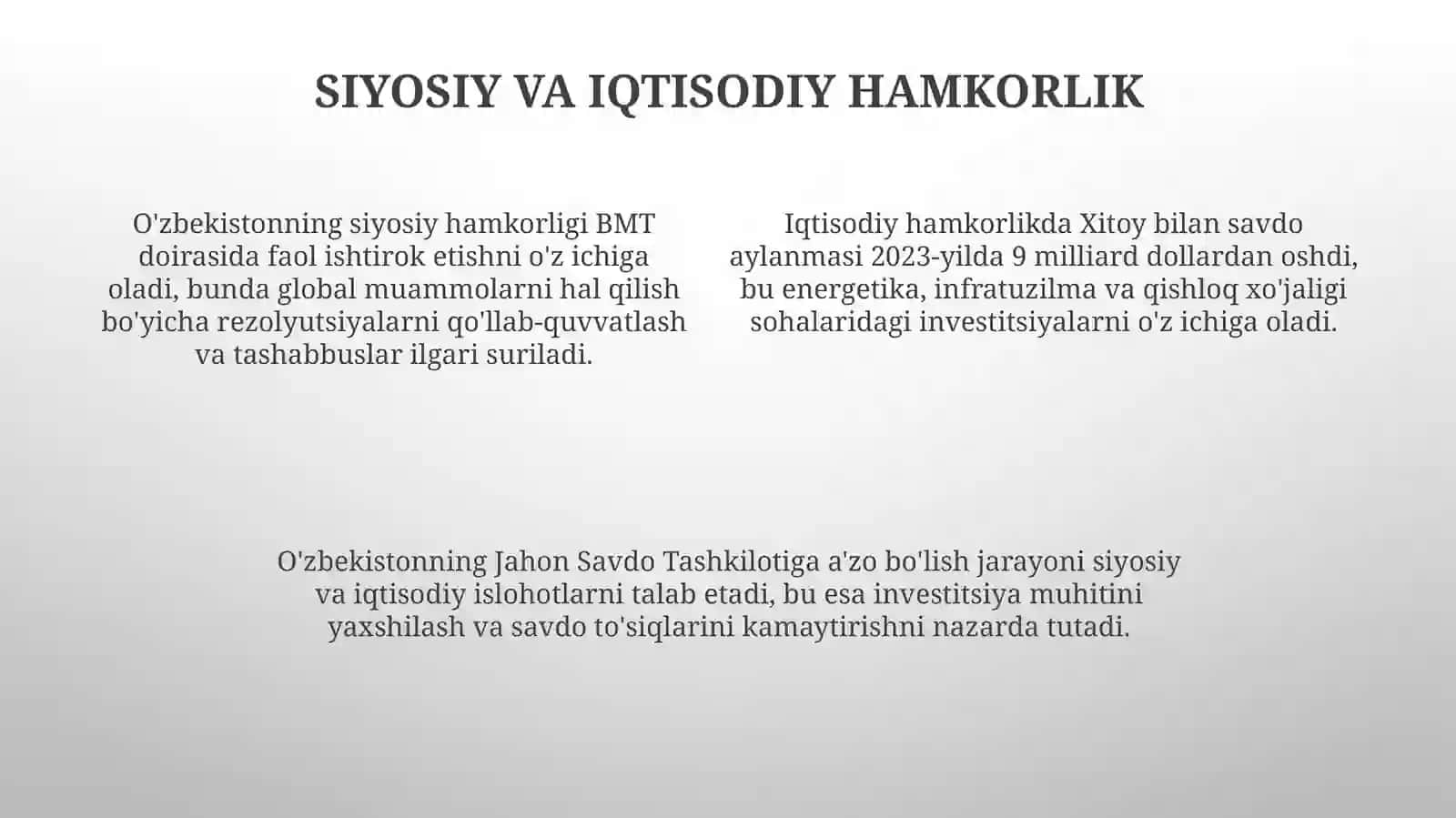 Xalqaro tashkilotlar bilan hamkorlik 4