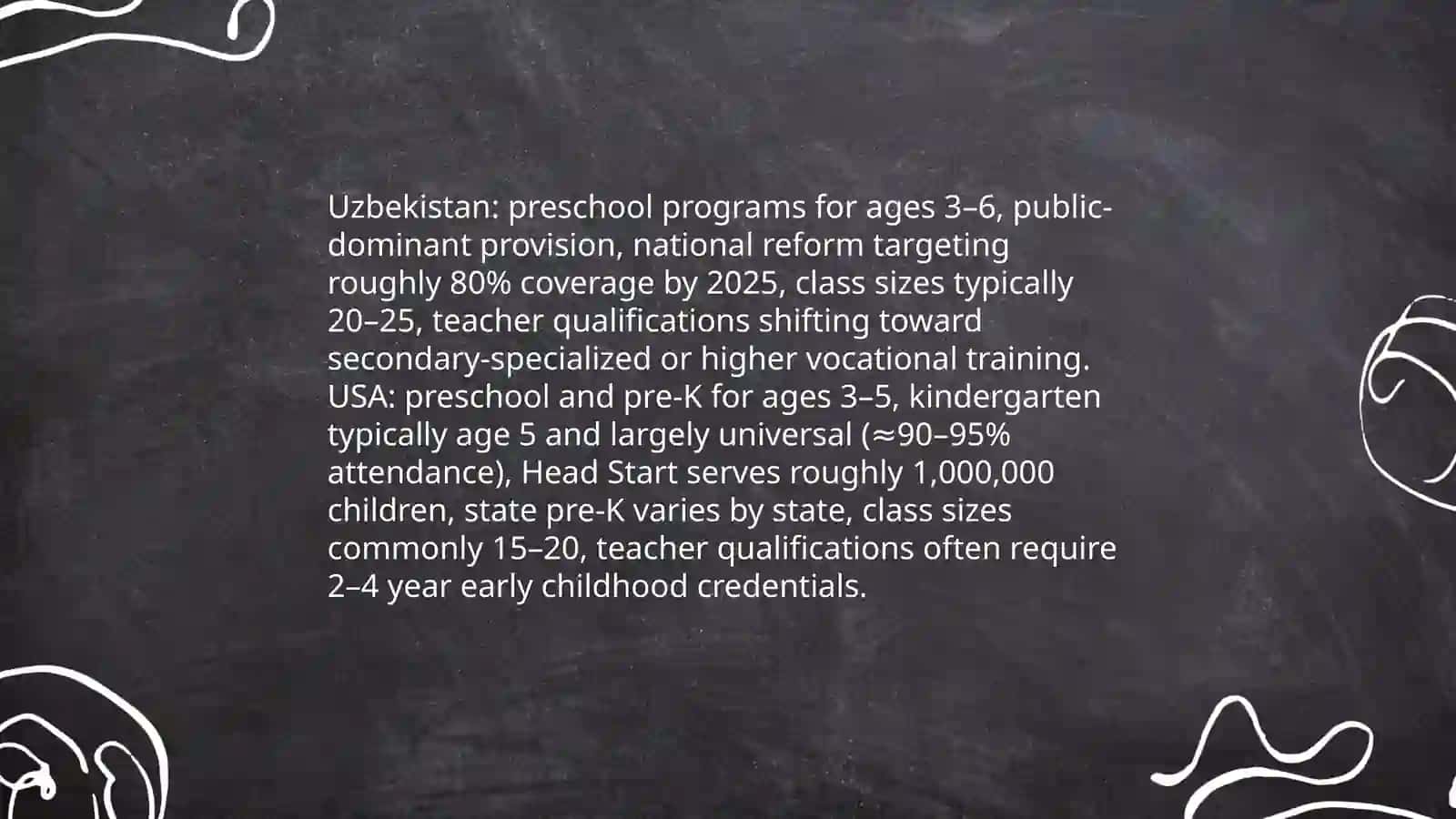 Education System in Uzbekistan and USA 4