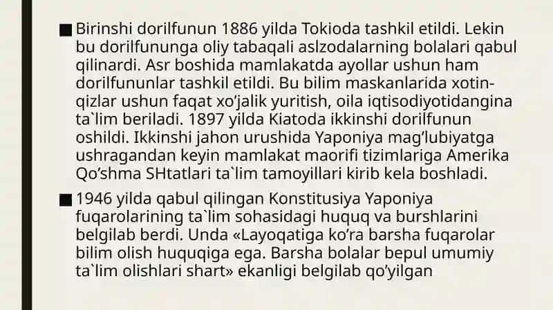 Yaponiya ta`lim tizimi 4
