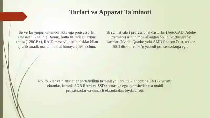 Boshqaruv kompyuterlari 4