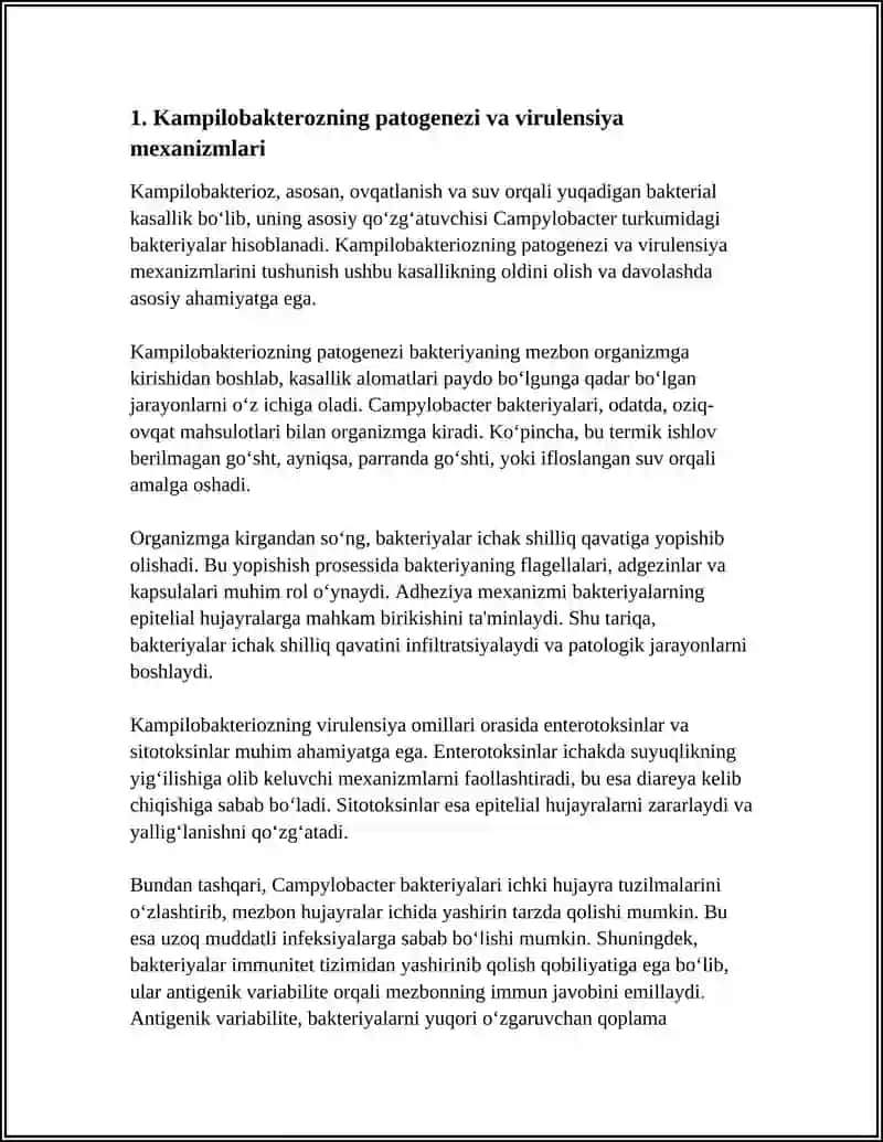 Kampilobakterioz etiologiyasi 4