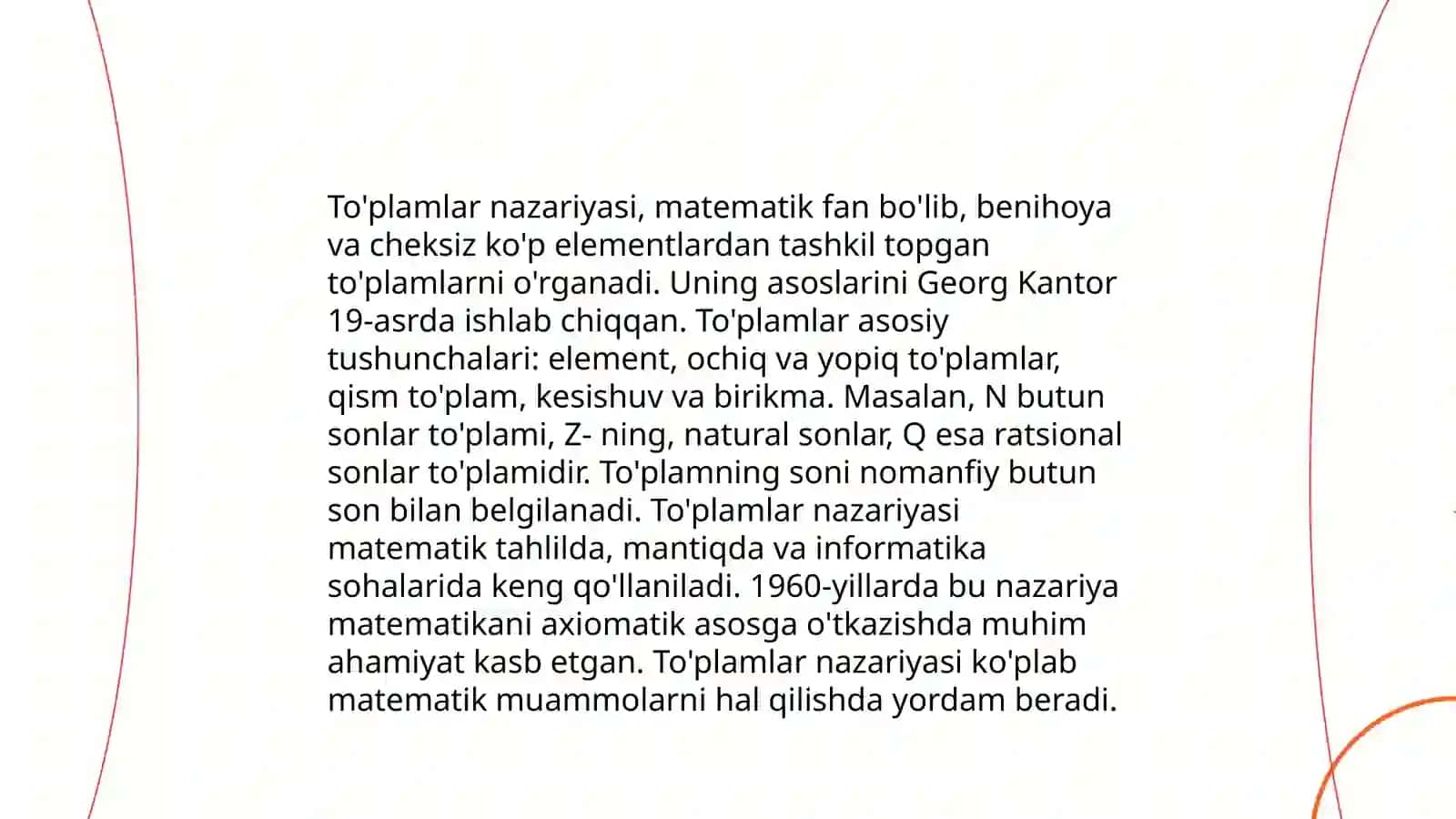 Boshqa aksiomatik nazariyalar 4
