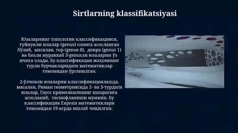 Egrilik va geodezik chiziqlar 4