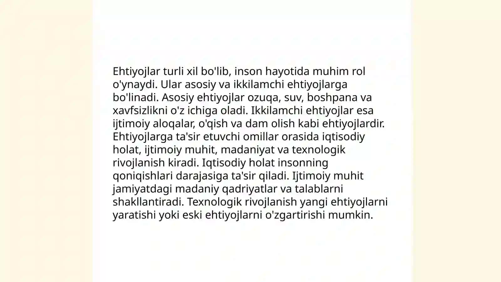 Shaxsning ichki regulyatsiyasi 4