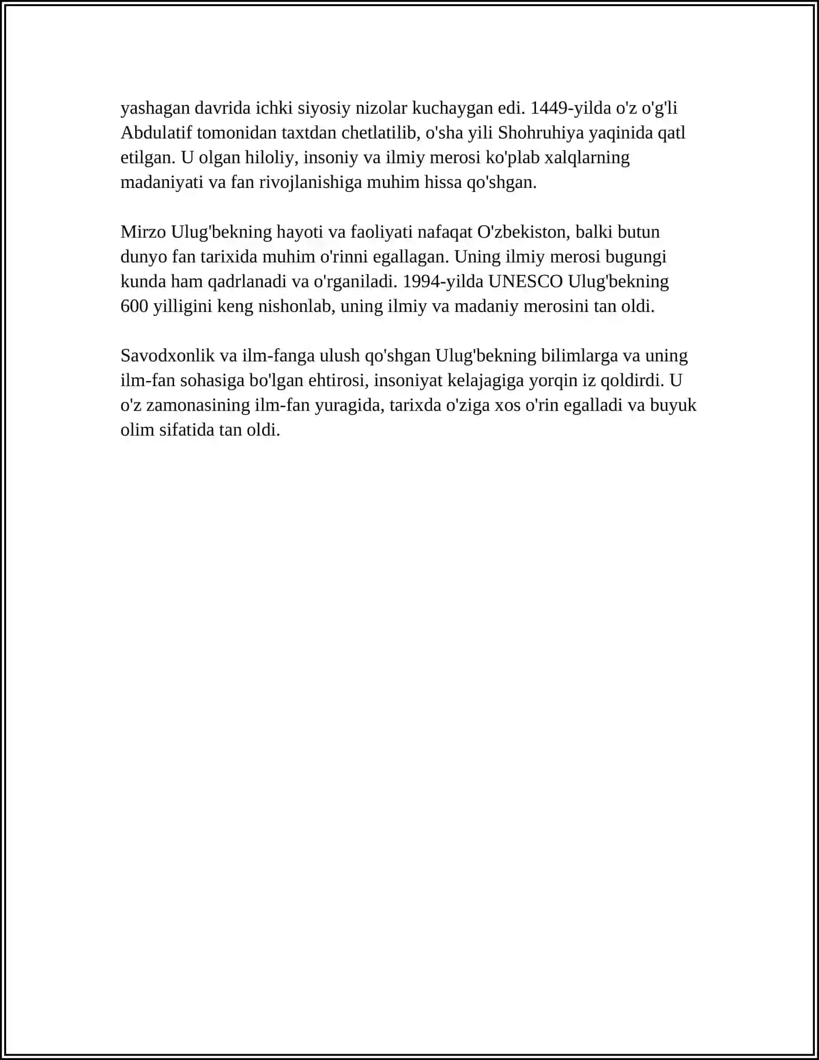 MIRZO ULUGBEK DAVLAT ARBOBI 4