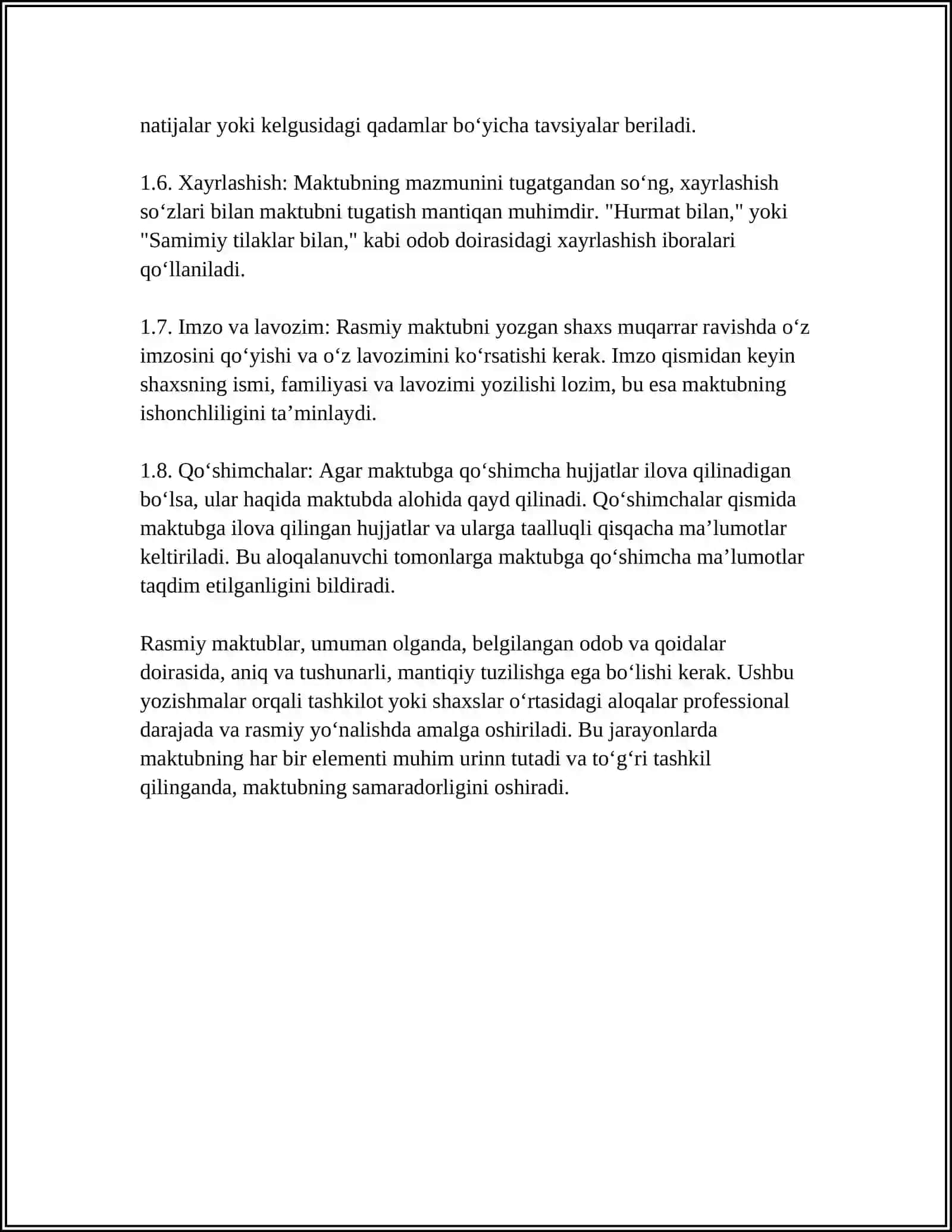 XIZMAT YOZISHMALARI 4