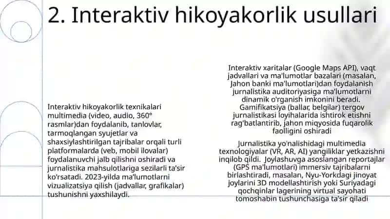 Noshirlik ishida multimedia texnologiyalari 4