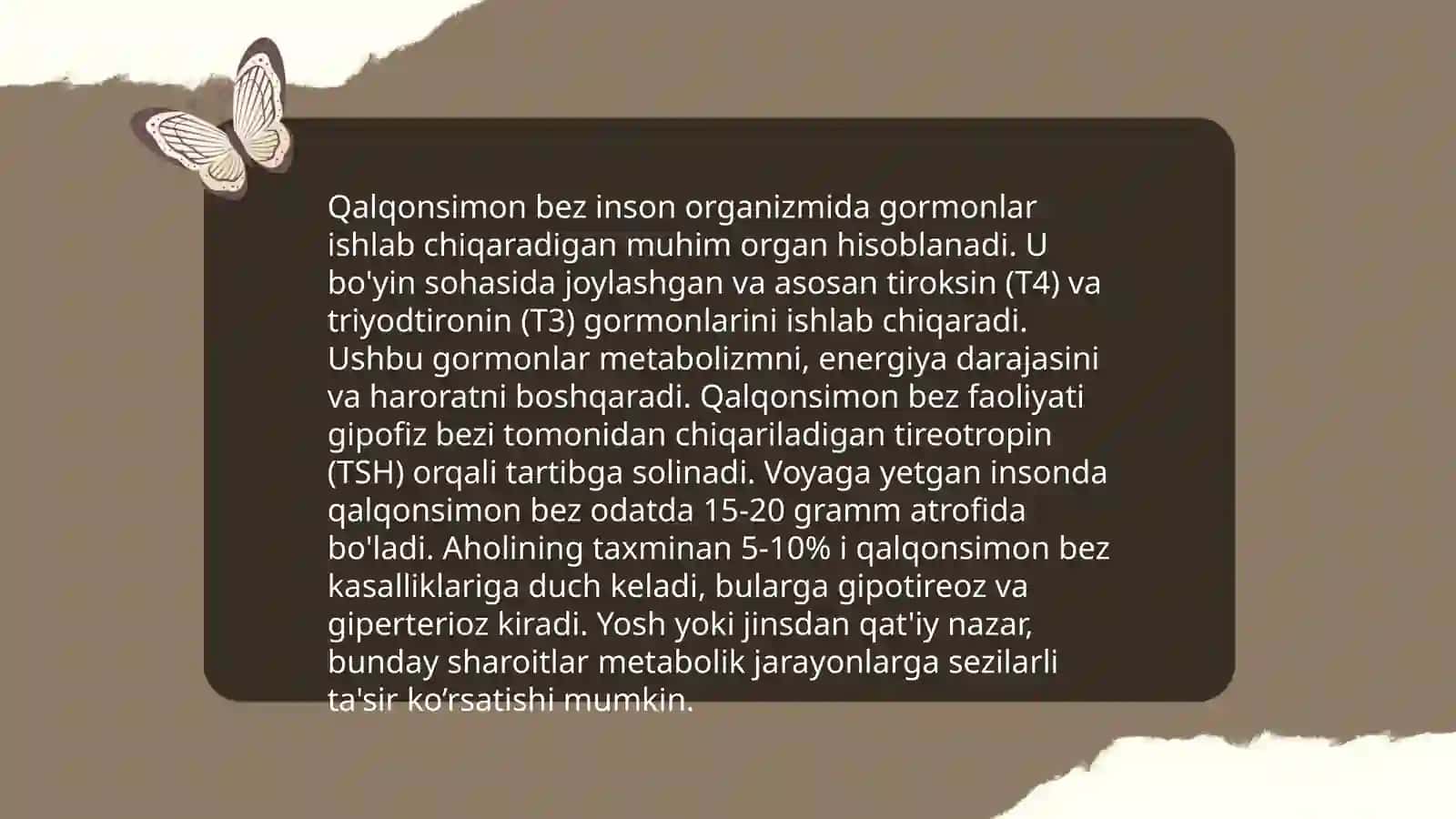 Qalsimon bezning anatomiyasi 4